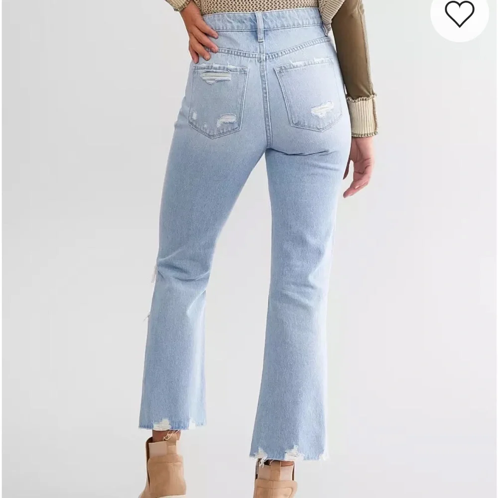 Buckle FLYING MONKEY Vintage Cropped Straight Jean Distressed Windfall 23 - Picture 3 of 14